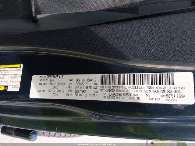 Aukcja sprzedaży 2008 Jeep Wrangler Unlimited X, vin: 1J4GA39188L509024, numer aukcji: 44942732