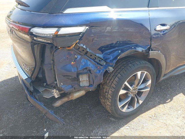 44942784 :رقم المزاد ، 5N1DL1FS5PC358173 vin ، 2023 Infiniti Qx60 Luxe Awd مزاد بيع