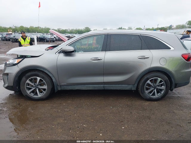 44942797 :رقم المزاد ، 5XYPHDA58KG525250 vin ، 2019 Kia Sorento 3.3l Ex مزاد بيع