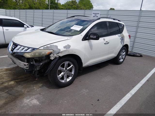 Продаж на аукціоні авто 2009 Nissan Murano Sl, vin: JN8AZ18UX9W025607, номер лоту: 44942803