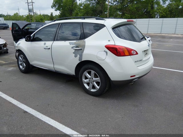 Продаж на аукціоні авто 2009 Nissan Murano Sl, vin: JN8AZ18UX9W025607, номер лоту: 44942803