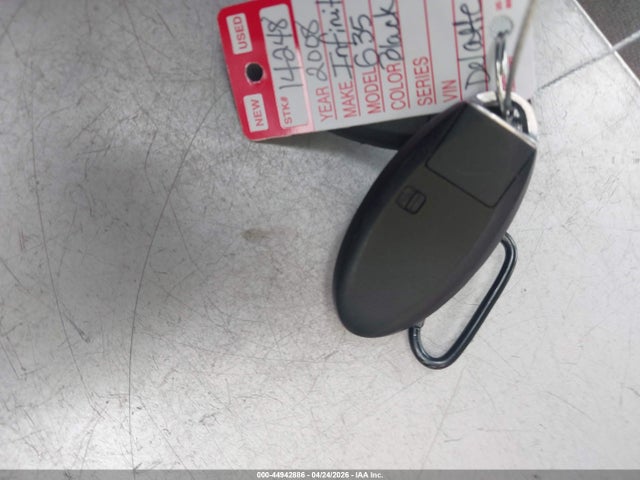 44942886 :رقم المزاد ، JNKBV61E38M225989 vin ، 2008 Infiniti G35 Journey مزاد بيع