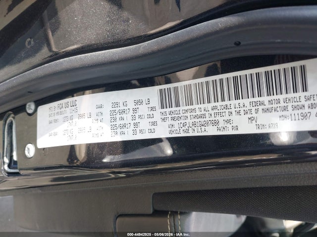 1C4PJLAB1GW207680 Jeep Cherokee Sport