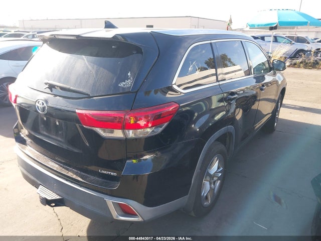 Toyota Highlander Limited 2019 5TDYZRFH9KS346929 Image 4