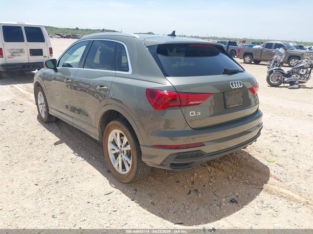 Aukcja sprzedaży 2025 Audi Q3 Premium 45 Tfsi S Line Quattro Tiptronic, vin: WA1DECF3XS1014047, numer aukcji: 44943114