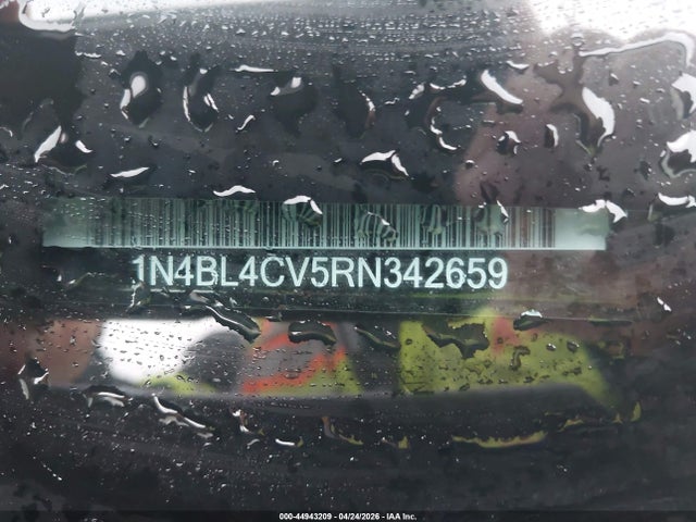 Продажа на аукционе авто 2024 Nissan Altima Sr Fwd, vin: 1N4BL4CV5RN342659, номер лота: 44943209