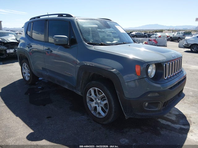 Auction sale of the 2018 Jeep Renegade Latitude 4x4, vin: ZACCJBBB8JPJ04281, lot number: 44943323