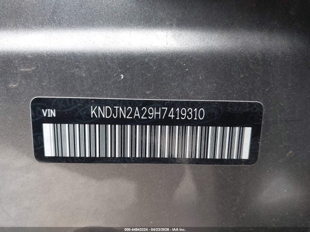 KNDJN2A29H7419310 KIA Soul