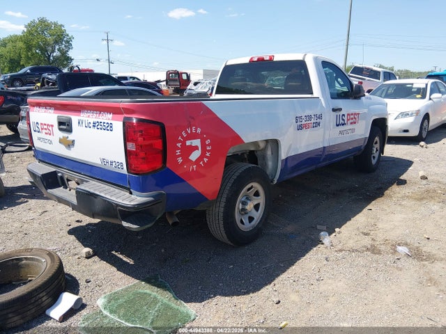 Продаж на аукціоні авто 2015 Chevrolet Silverado 1500 Wt, vin: 1GCNCPEH6FZ421228, номер лоту: 44943388