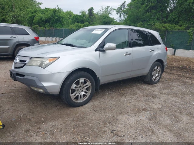 44943400 :رقم المزاد ، 2HNYD283X8H512044 vin ، 2008 Acura Mdx Technology Package مزاد بيع