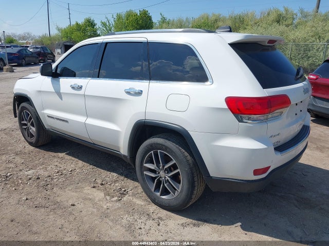 Продажа на аукционе авто 2017 Jeep Grand Cherokee Limited 4x4, vin: 1C4RJFBG7HC727454, номер лота: 44943403