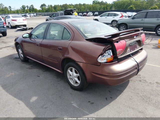 44943409 :رقم المزاد ، 1G3NL52E5YC325255 vin ، 2000 Oldsmobile Alero Gl3 مزاد بيع