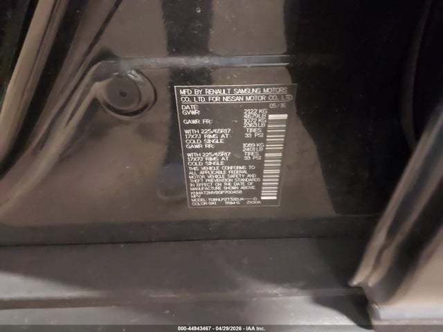 Aukcja sprzedaży 2016 Nissan Rogue S/sl/sv, vin: KNMAT2MV8GP700458, numer aukcji: 44943467