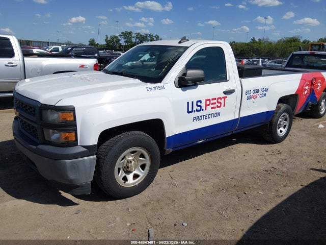 Продажа на аукционе авто 2015 Chevrolet Silverado 1500 Wt, vin: 1GCNCPEH9FZ409560, номер лота: 44943481