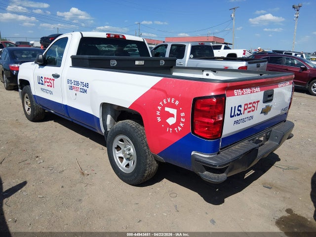 Продажа на аукционе авто 2015 Chevrolet Silverado 1500 Wt, vin: 1GCNCPEH9FZ409560, номер лота: 44943481