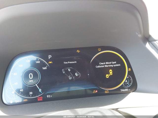 2020 Hyundai Sonata Sel მანქანა იყიდება აუქციონზე, vin: 5NPEF4JA7LH023253, აუქციონის ნომერი: 44943531