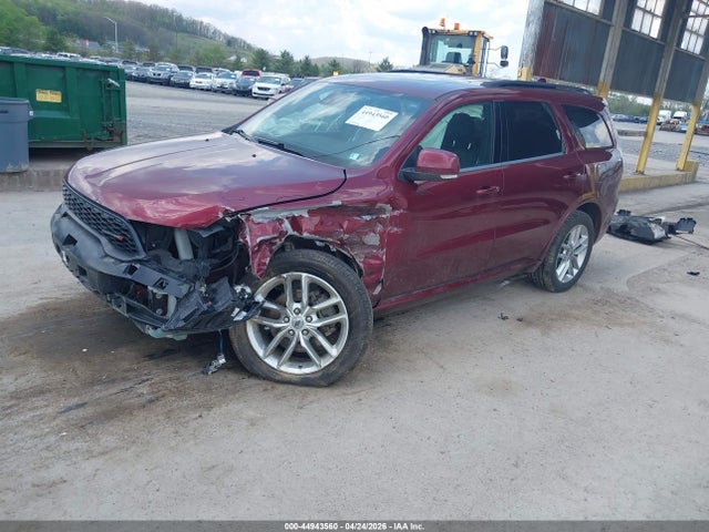 2022 Dodge Durango Gt Plus Awd მანქანა იყიდება აუქციონზე, vin: 1C4RDJDG7NC193343, აუქციონის ნომერი: 44943560