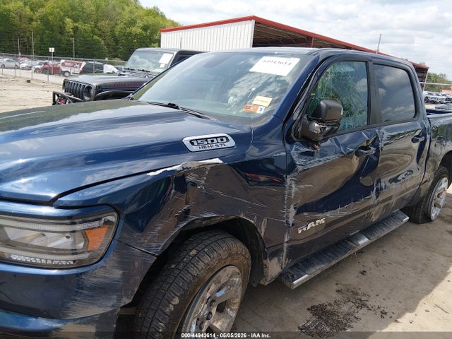 2019 Ram 1500 Big Horn/lone Star  4x4 5'7 Box მანქანა იყიდება აუქციონზე, vin: 1C6SRFFT3KN568811, აუქციონის ნომერი: 44943614