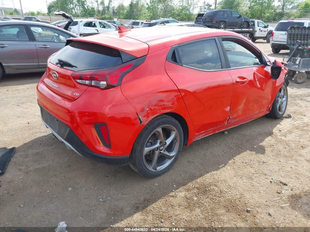 Auction sale of the 2020 Hyundai Veloster 2.0, vin: KMHTG6AF9LU020710, lot number: 44943632