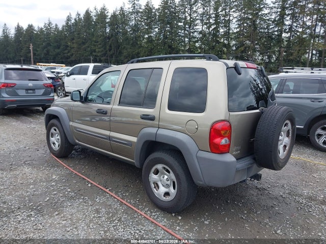 44943701 :رقم المزاد ، 1J4GL48K84W281836 vin ، 2004 Jeep Liberty Sport مزاد بيع