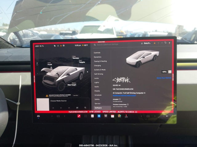 Aukcja sprzedaży 2024 Tesla Cybertruck All-wheel Drive, vin: 7G2CEHED1RA051234, numer aukcji: 44943796