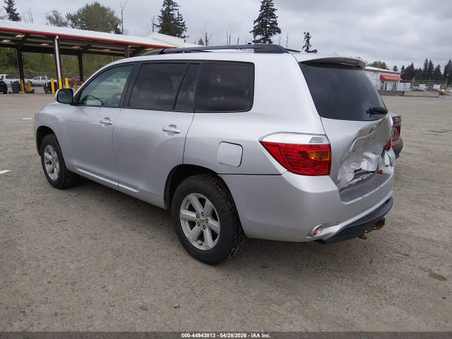 44943813 :رقم المزاد ، 5TDJK3EH5AS010133 vin ، 2010 Toyota Highlander Se V6 مزاد بيع