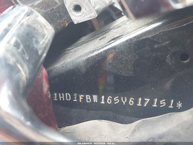 Продажа на аукционе авто 2005 Harley-davidson Flhri, vin: 1HD1FBW165Y617151, номер лота: 44944020