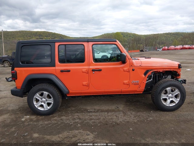 2019 Jeep Wrangler Unlimited Sport S 4x4 მანქანა იყიდება აუქციონზე, vin: 1C4HJXDGXKW533148, აუქციონის ნომერი: 44944055