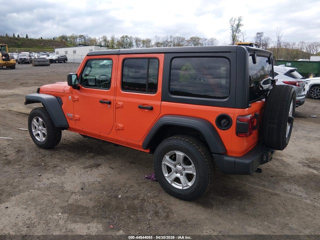 2019 Jeep Wrangler Unlimited Sport S 4x4 მანქანა იყიდება აუქციონზე, vin: 1C4HJXDGXKW533148, აუქციონის ნომერი: 44944055