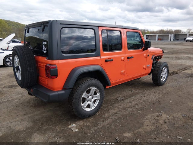 2019 Jeep Wrangler Unlimited Sport S 4x4 მანქანა იყიდება აუქციონზე, vin: 1C4HJXDGXKW533148, აუქციონის ნომერი: 44944055