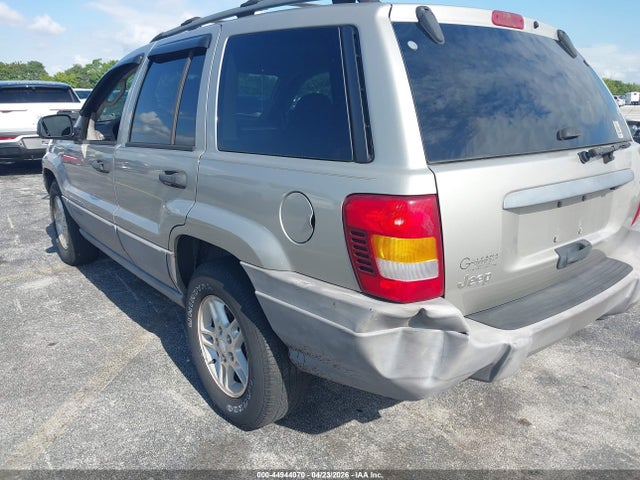Продажа на аукционе авто 2003 Jeep Grand Cherokee Laredo, vin: 1J4GX48S93C598058, номер лота: 44944070