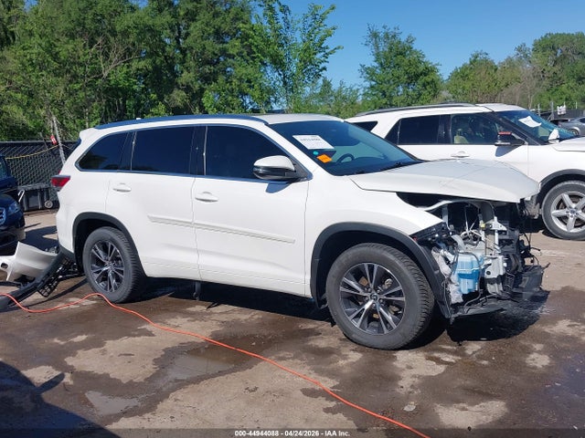 Aukcja sprzedaży 2016 Toyota Highlander Xle V6, vin: 5TDJKRFH1GS276565, numer aukcji: 44944088