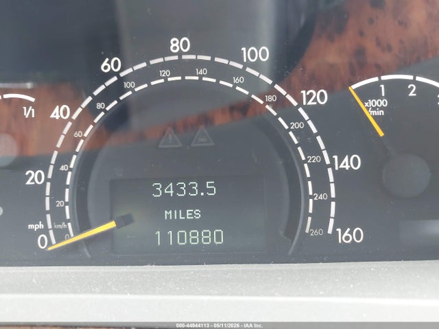 44944113 :رقم المزاد ، WDBNG76J53A343328 vin ، 2003 Mercedes-benz S 600 مزاد بيع