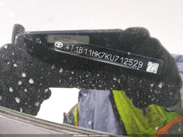4T1B11HK7KU712529 Toyota CAMRY SE