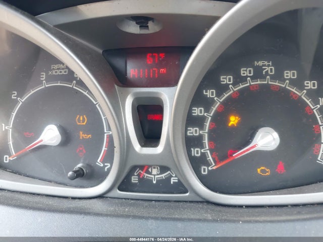 2011 Ford Fiesta Se მანქანა იყიდება აუქციონზე, vin: 3FADP4BJXBM108349, აუქციონის ნომერი: 44944176
