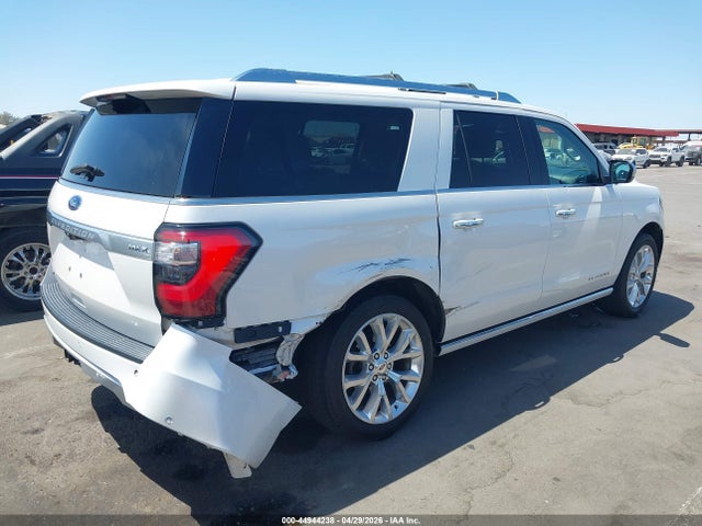 Продаж на аукціоні авто 2018 Ford Expedition Max Platinum, vin: 1FMJK1MT4JEA61246, номер лоту: 44944238