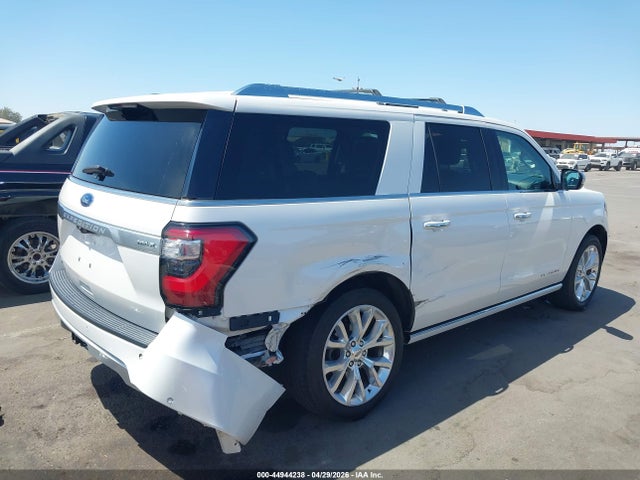Продаж на аукціоні авто 2018 Ford Expedition Max Platinum, vin: 1FMJK1MT4JEA61246, номер лоту: 44944238