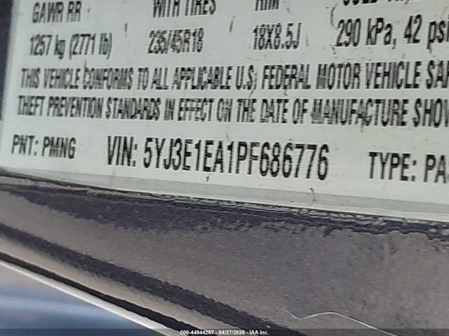 Продаж на аукціоні авто 2023 Tesla Model 3 Rear-wheel Drive, vin: 5YJ3E1EA1PF686776, номер лоту: 44944287