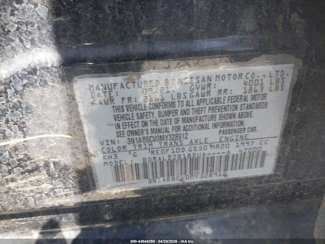 3N1AB8CV0MY328912 Nissan Sentra Sv Xtronic Cvt