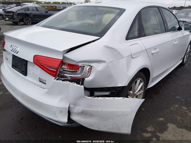 2016 Audi A4 2.0t Premium მანქანა იყიდება აუქციონზე, vin: WAUHFAFL9GN006088, აუქციონის ნომერი: 44944319