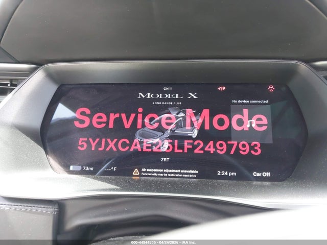 Auction sale of the 2020 Tesla Model X Long Range Dual Motor All-wheel Drive/long Range Plus Dual Motor All-wheel Drive, vin: 5YJXCAE25LF249793, lot number: 44944335