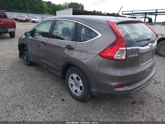 44944359 :رقم المزاد ، 3CZRM3H36FG709722 vin ، 2015 Honda Cr-v Lx مزاد بيع