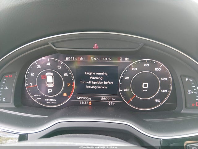 2017 Audi Q7 2.0t Premium მანქანა იყიდება აუქციონზე, vin: WA1LHBF73HD036561, აუქციონის ნომერი: 44944414