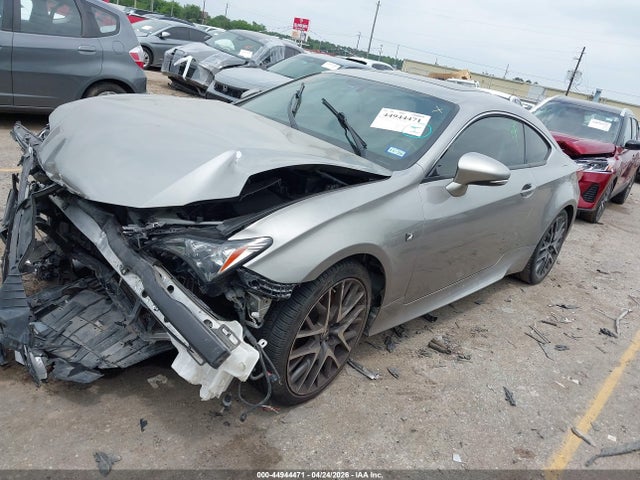 2016 Lexus Rc 200t მანქანა იყიდება აუქციონზე, vin: JTHHA5BC6G5000780, აუქციონის ნომერი: 44944471