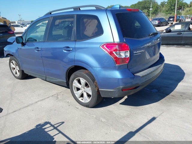 2016 Subaru Forester 2.5i Premium მანქანა იყიდება აუქციონზე, vin: JF2SJAFC1GH555999, აუქციონის ნომერი: 44944555