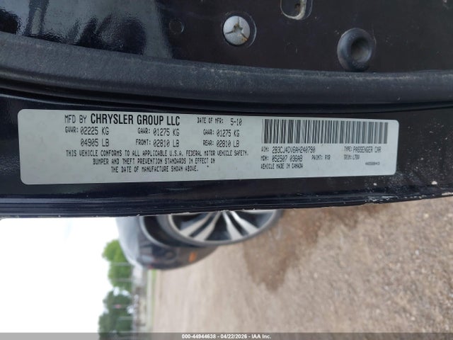 Aukcja sprzedaży 2010 Dodge Challenger Se, vin: 2B3CJ4DV6AH240790, numer aukcji: 44944638