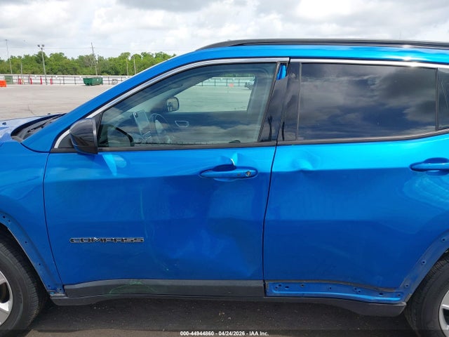 Продажа на аукционе авто 2022 Jeep Compass Latitude Fwd, vin: 3C4NJCBBXNT156298, номер лота: 44944860