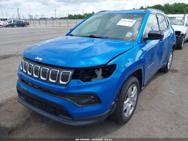 Продажа на аукционе авто 2022 Jeep Compass Latitude Fwd, vin: 3C4NJCBBXNT156298, номер лота: 44944860