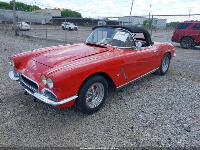 Продажа на аукционе авто 1962 Chevrolet Corvette, vin: 20867S114390, номер лота: 44945077