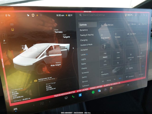 Aukcja sprzedaży 2025 Tesla Cybertruck, vin: 7G2CEHEDXSA064702, numer aukcji: 44945097